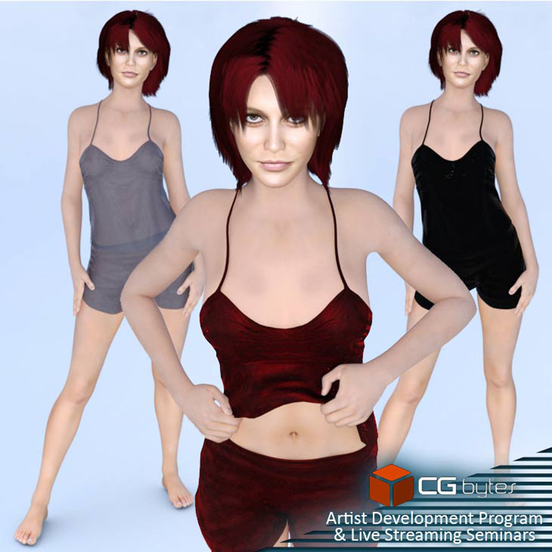 ArtDev Camisole And Shorties Set DS