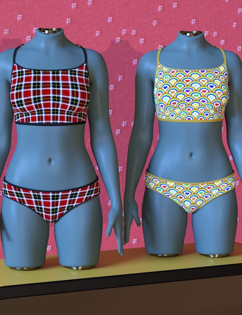 3DL Coeds for Everyday Cami Set For G8F/G9