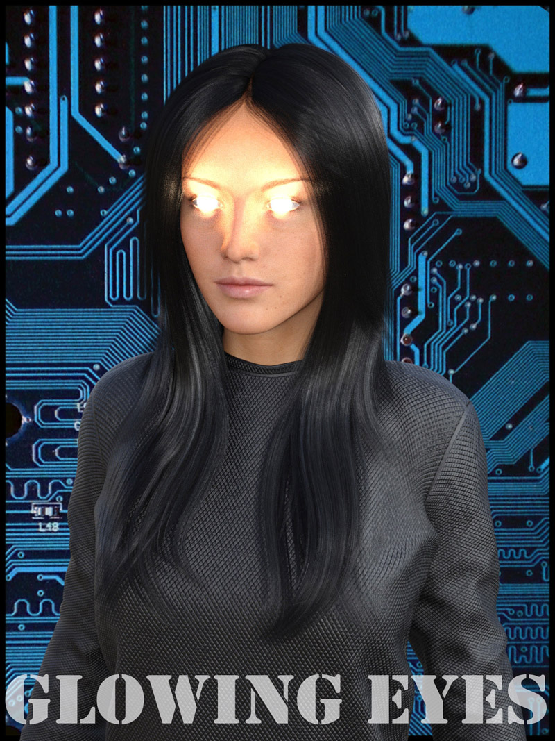 Glowing Eyes For Genesis 3 Female(s)