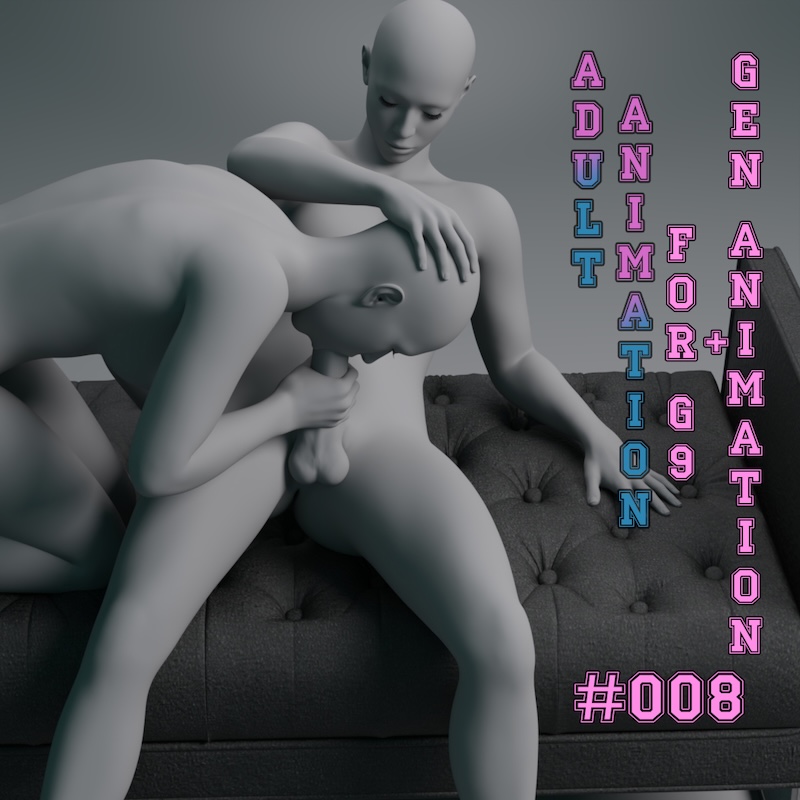 Adult Animation for G9 and Genitals #008