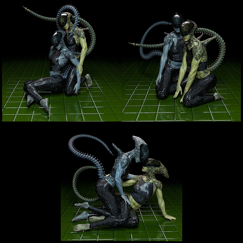 Buzzy Poses 3 Poses