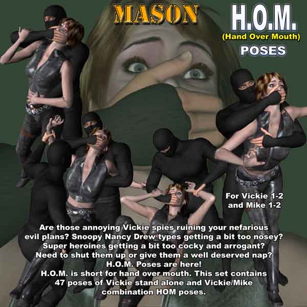 Mason's H.O.M. Poses