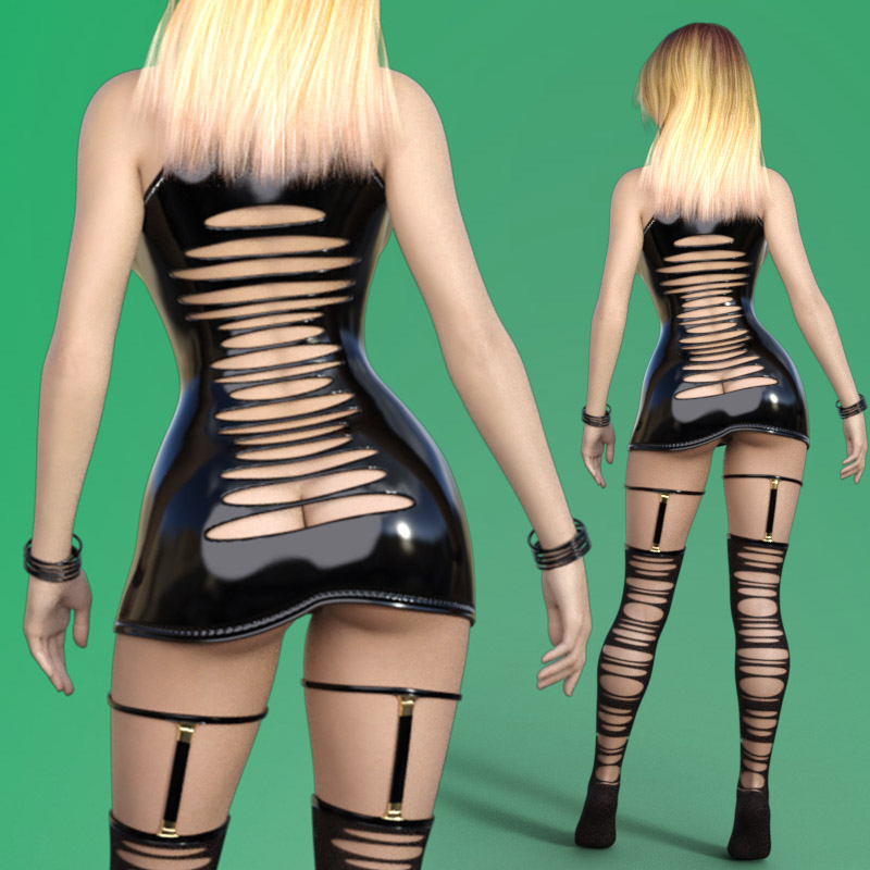 SHREDDED DRESS G8F/G8.1F ++