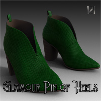 Glamour Pin of Heels 10