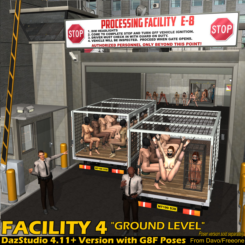 Facility 4 Ground Level For DazStudio 4.11