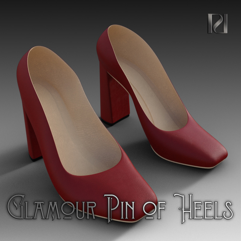 Glamour Pin Of Heels 04