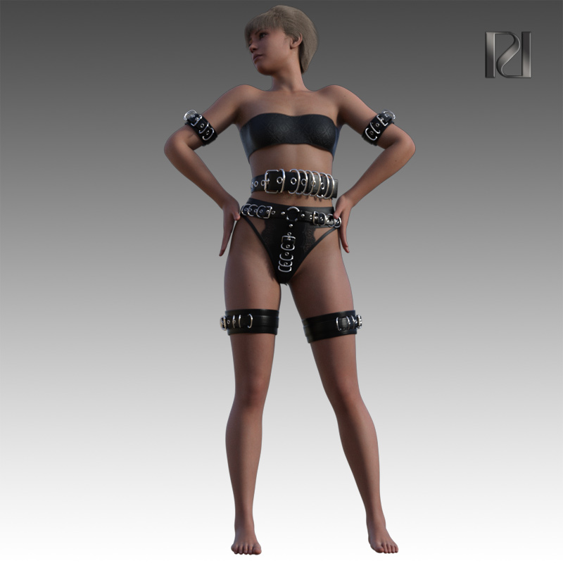 Sexy Style 74 - Harness and cuffs for G9