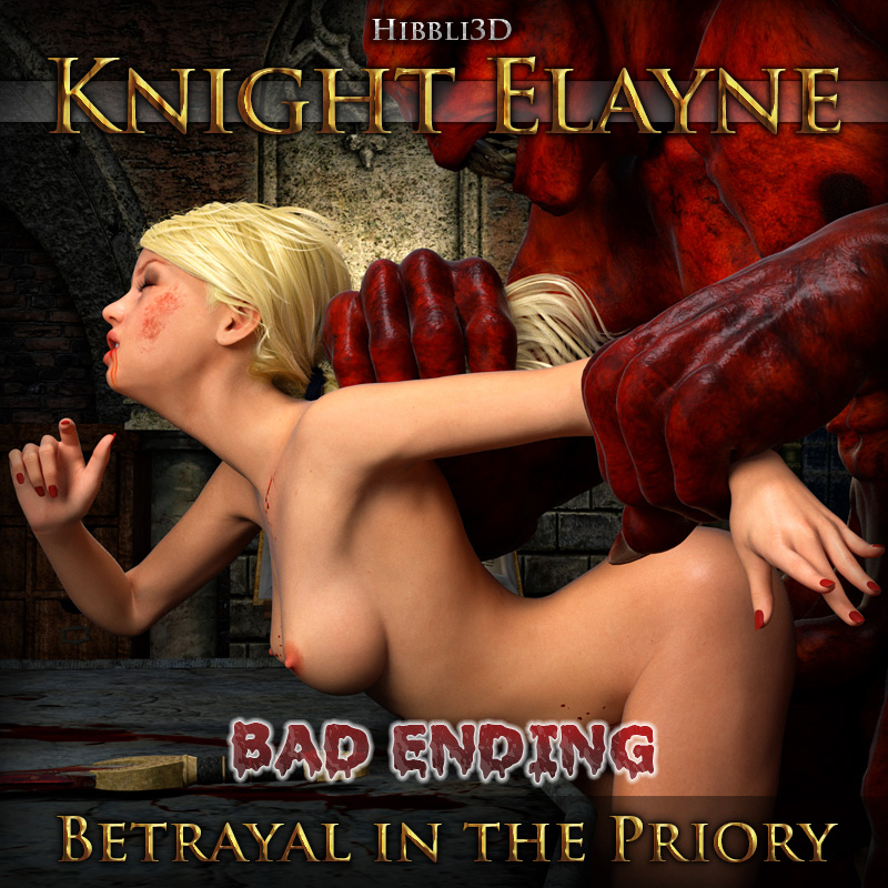 Knight Elayne - Betrayal In The Priory BAD ENDING
