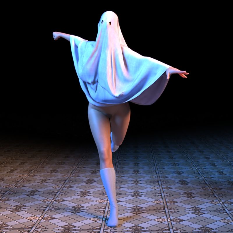 DoctorPervic Sexy Ghost dForce Outfit