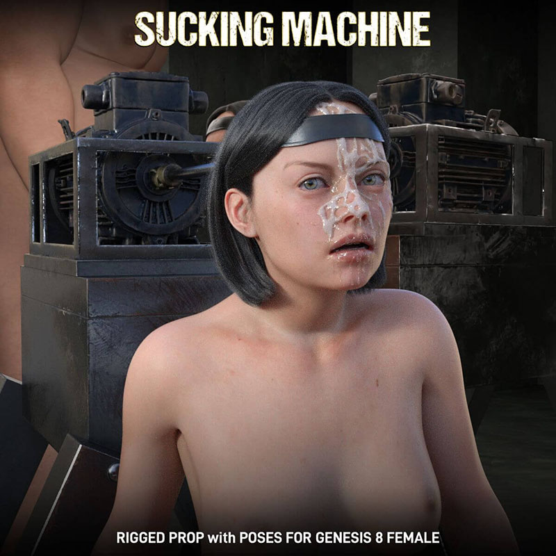 Sucking Machine for Genesis 8 Female