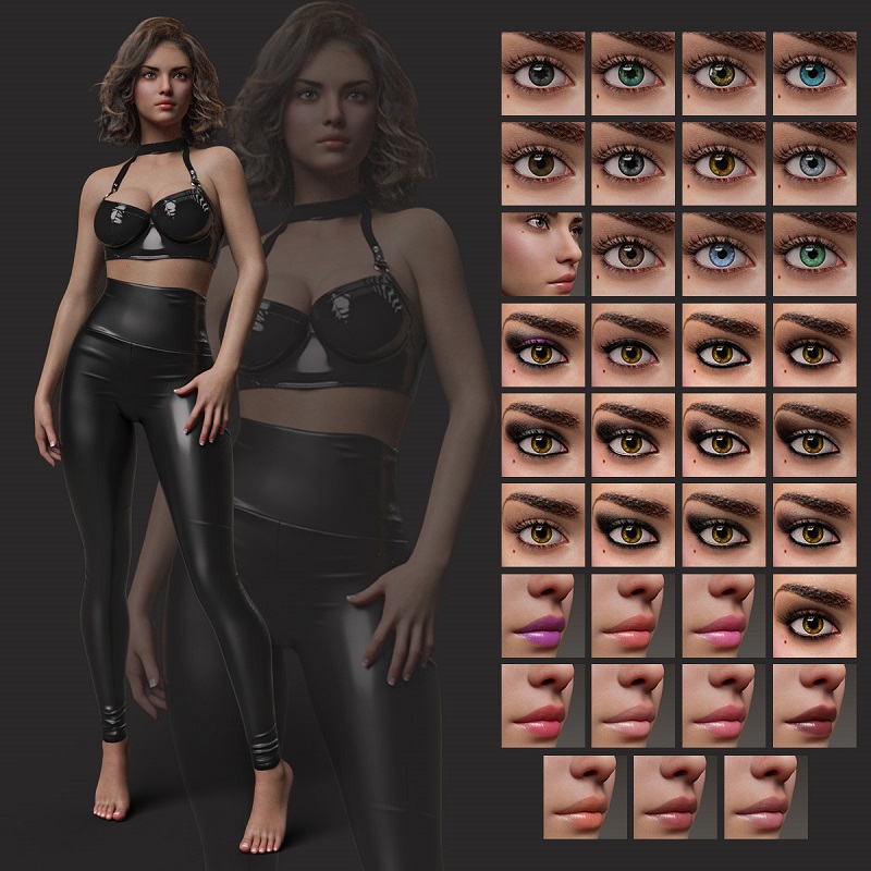 Martina Cloudly For Genesis 8 Female