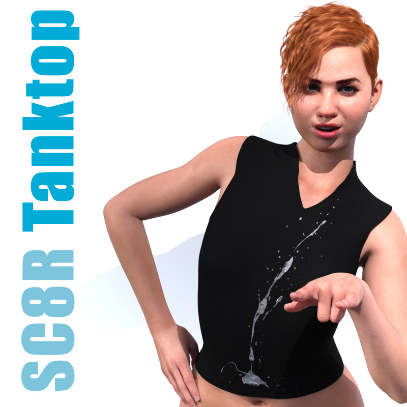 SC8R Tanktop for Genesis Female 8 / 8.1