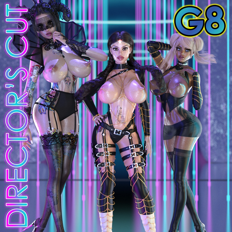 Vibrator Poses and Prop G8 - Director's Cut Poses