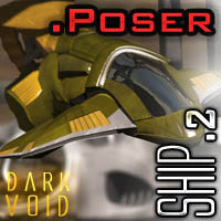 Dark Void Ship 2 Construction Set Poser