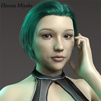 Hiromi Miyake Characters For Genesis 8 Female
