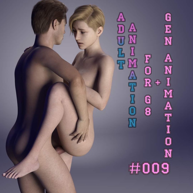 Adult Animation for G8 and Genitals #009