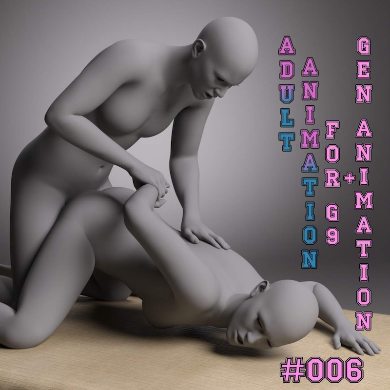Adult Animation for G9 and Genitals #006