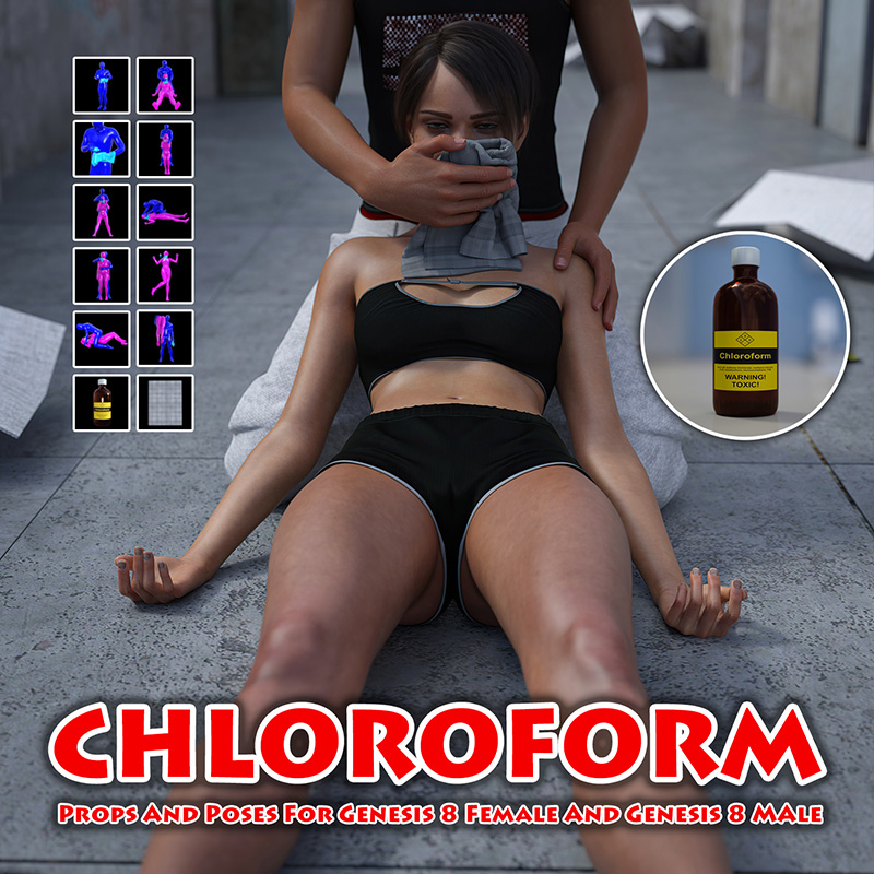Chloroform Props and Poses for G8F and G8M