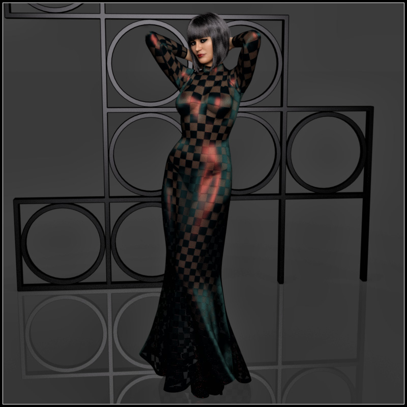 Fishtail Dress G8F (dForce)