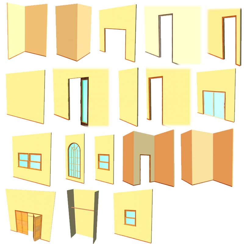 Dendras' Modern Interiors Construction Set Default Textures for PPP