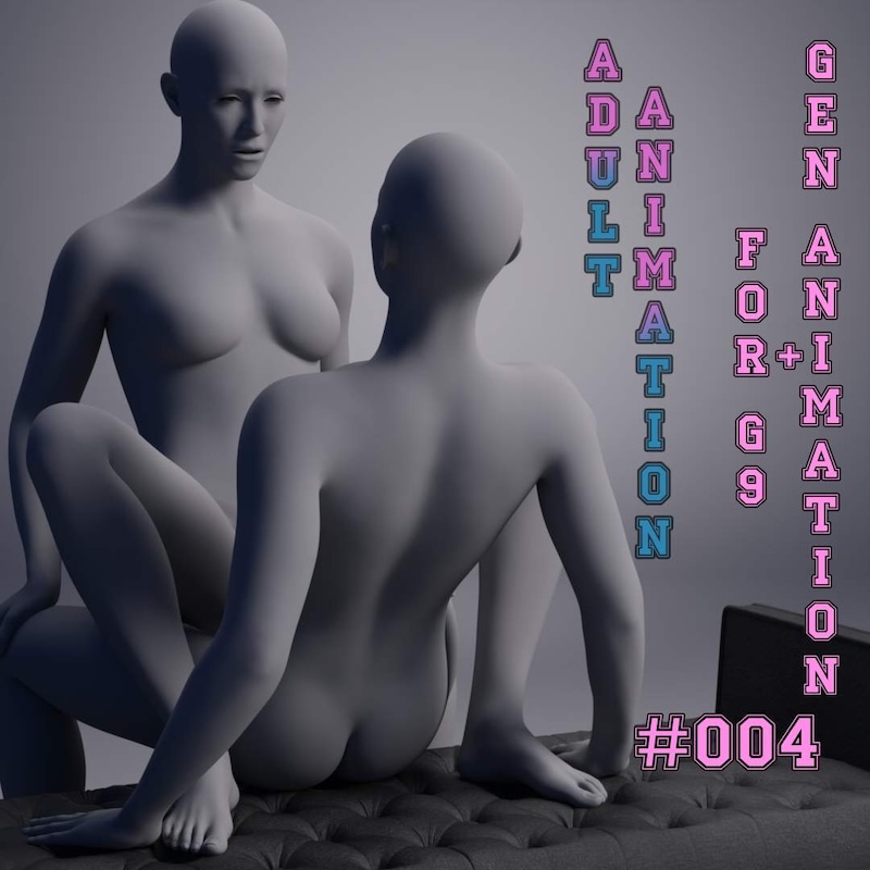 Adult Animation for G9 and Genitals #004