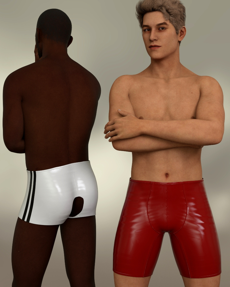 Latex Shorts for Genesis 9
