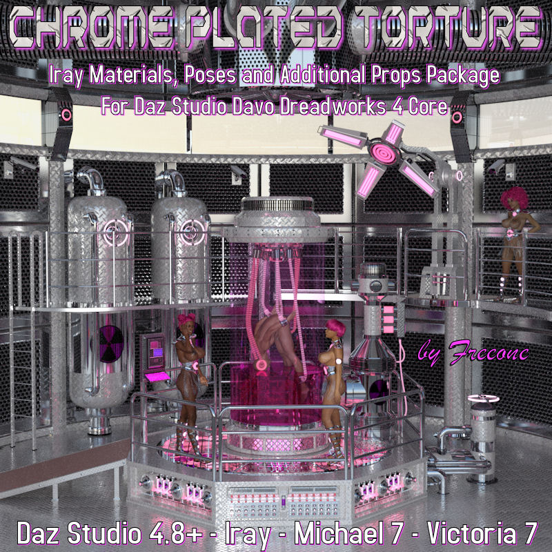 Chrome Plated Torture For Davo Dreadworks 4 Core
