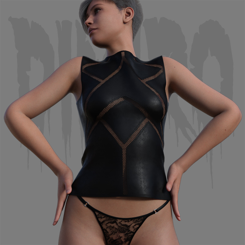 Gothic Tank Top 01 for G9