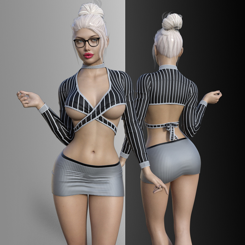 HOT SECRETARY OUTFIT 2