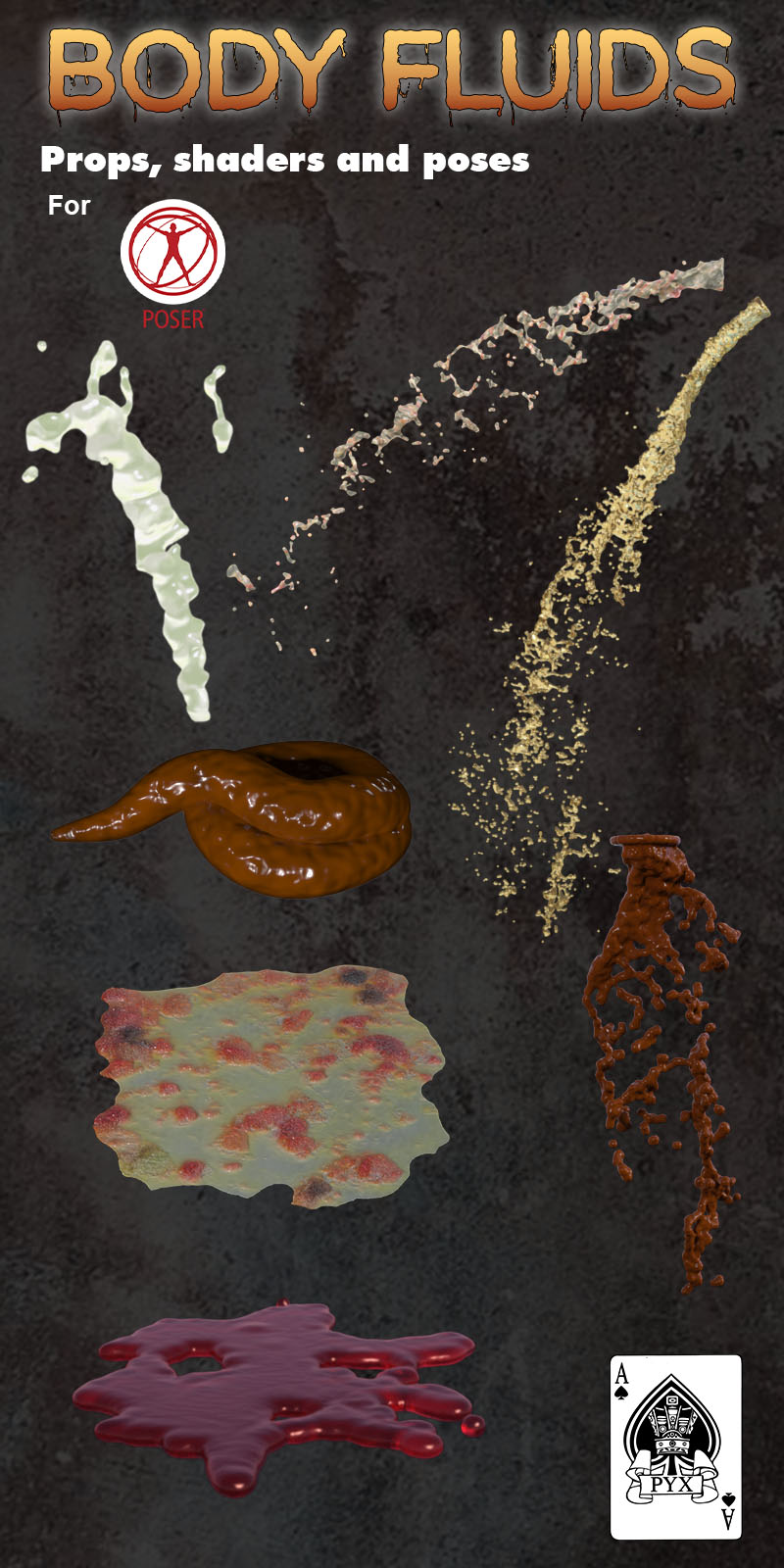 Body Fluids For Poser