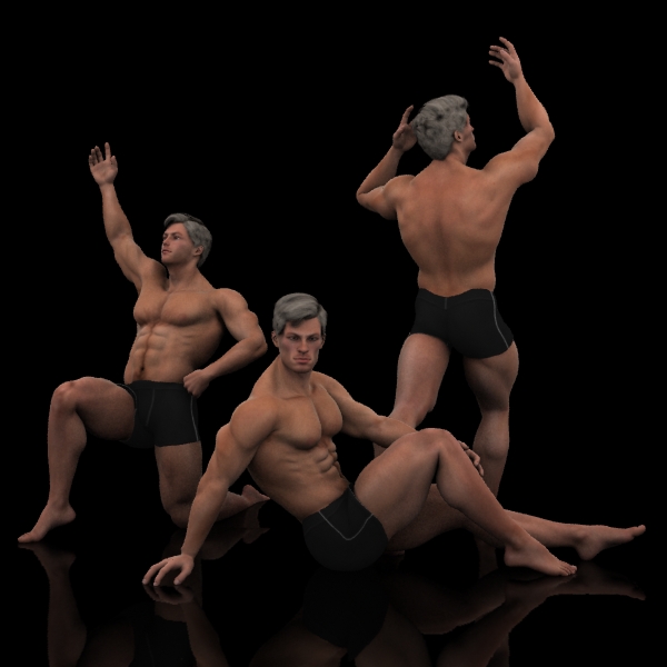 Farconville's Muscleman Poses for Michael 4