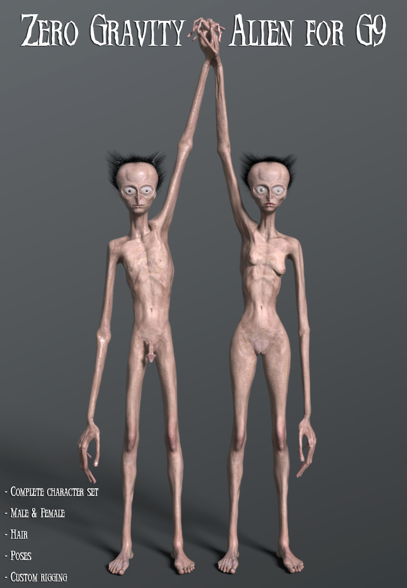 Zero Gravity Alien for G9