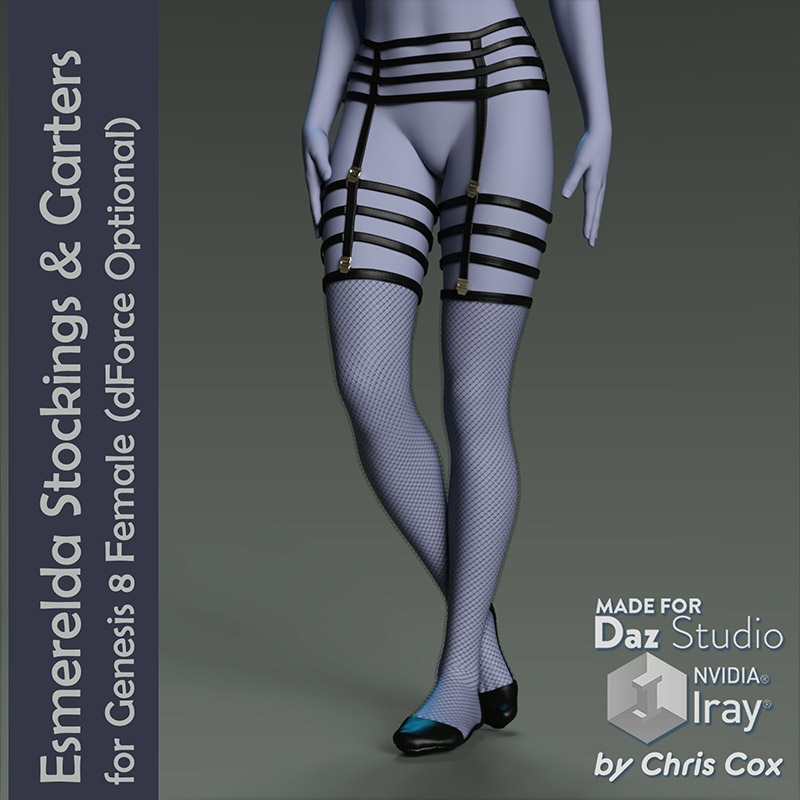 Esmerelda Stockings & Garters for G8F