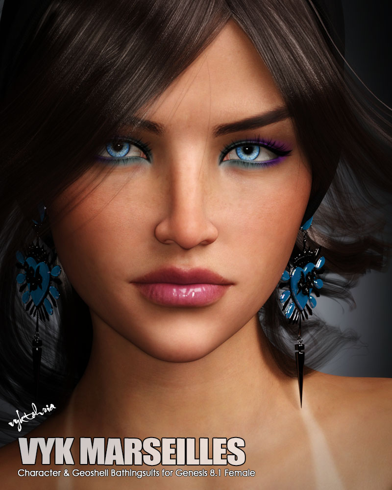 VYK Marseilles for Genesis 8.1 Female