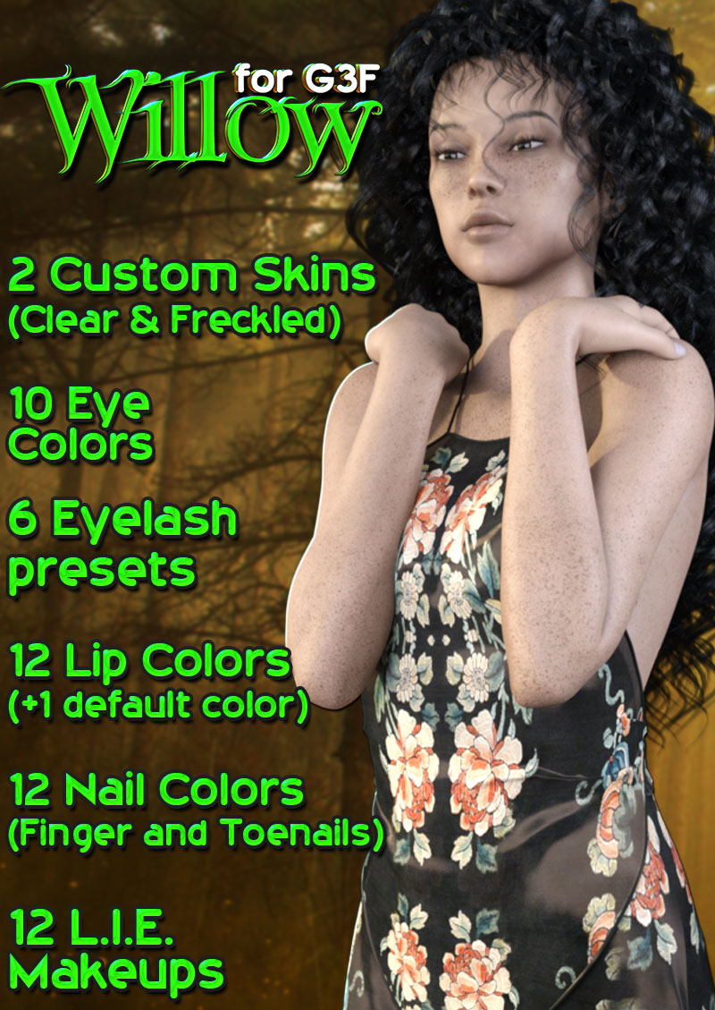 Willow For G3F