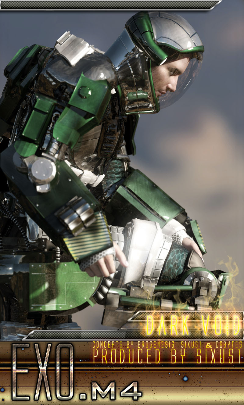 Dark Void Exo Suit For M4