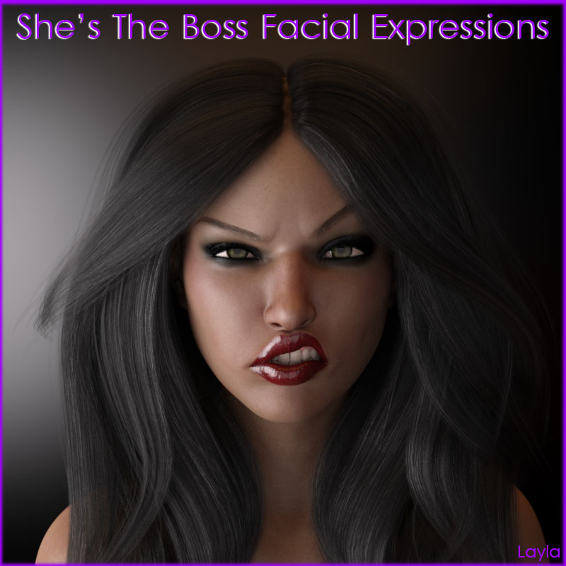 She's The Boss Facial Expressions