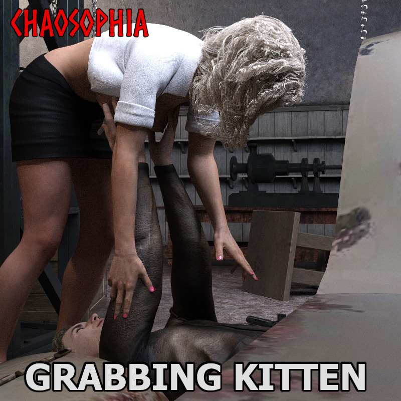 Grabbing Kitten