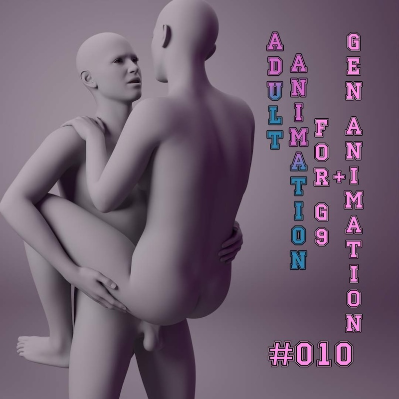 Adult Animation for G9 and Genitals #010
