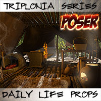 Triplonia Daily Life Props Set Poser