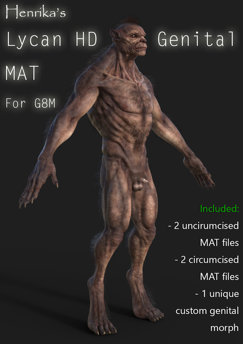 Lycan HD Genital MATs for G8M