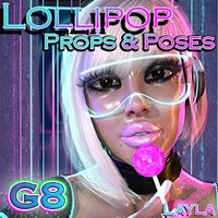 Lollipop Props and Poses G8