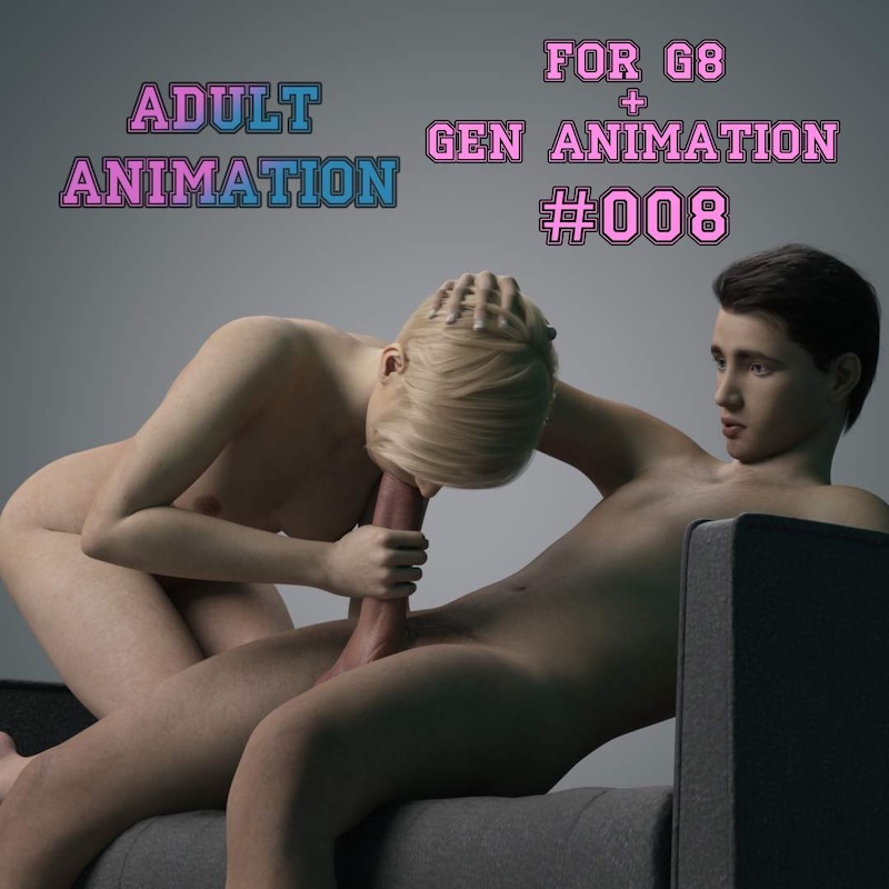 Adult Animation for G8 and Genitals #008