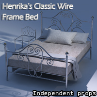 Classic Wire Frame Bed