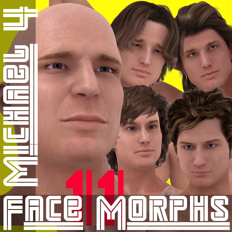 Farconville's Face Morphs 11 for Michael 4