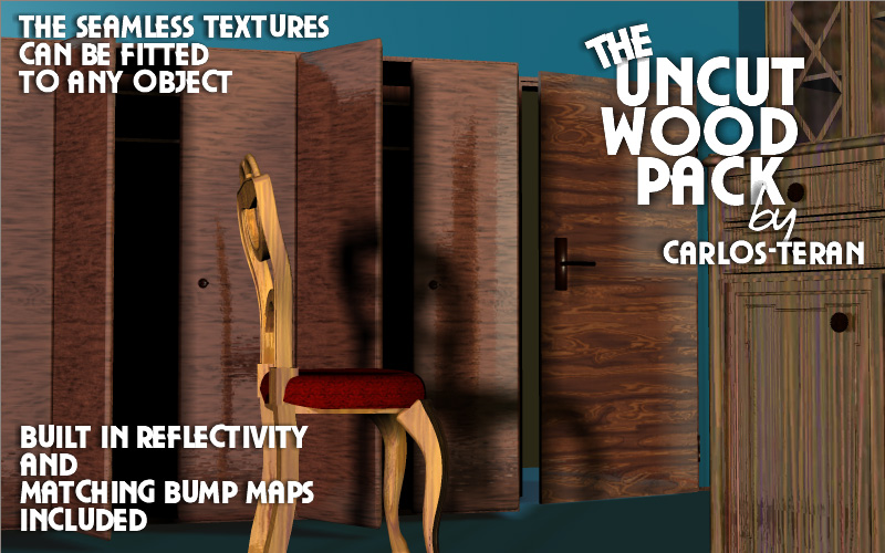 Carlos-Teran's Uncut Wood Pack