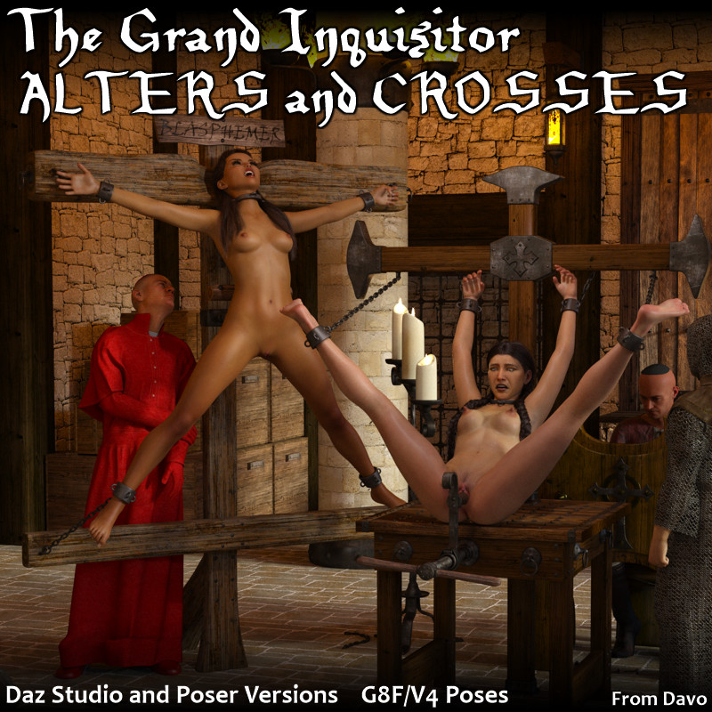 Grand Inquisitor Alters and Crosses for DS and Poser