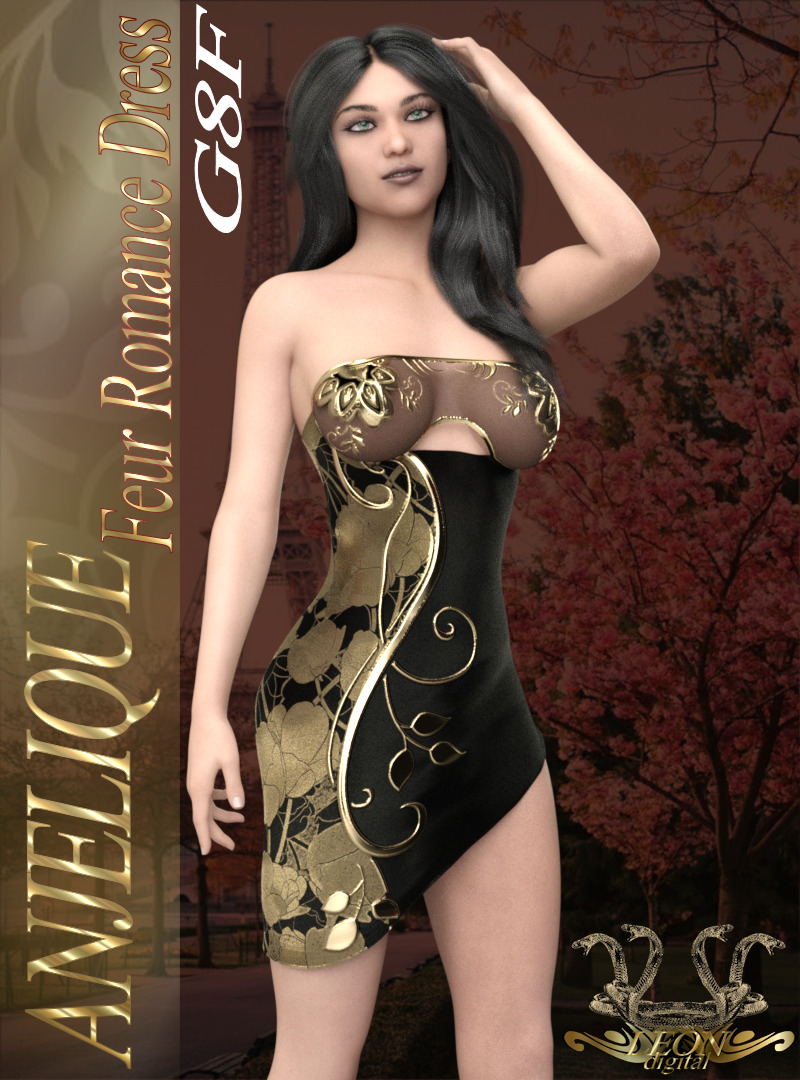 Anjelique Fleur Romance Dress