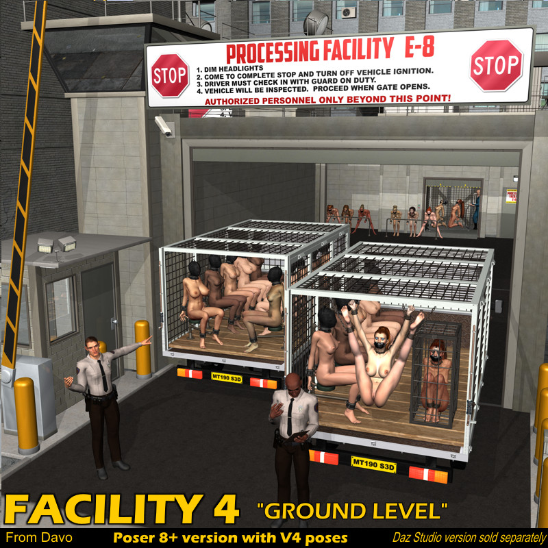 Facility 4 Ground Level For Poser 8+