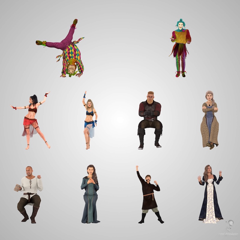 G3R Fantasy Billboard Pack 4